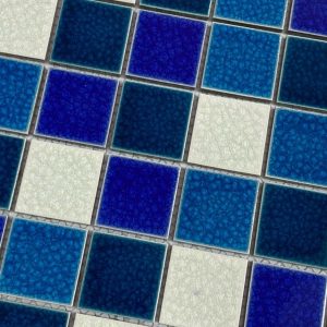 gach Mosaic men gom xanh