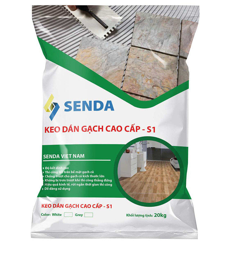Phân phối keo chà ron cao cấp Senda giá rẻ TPHCM - Gạch Trang Trí TPH
